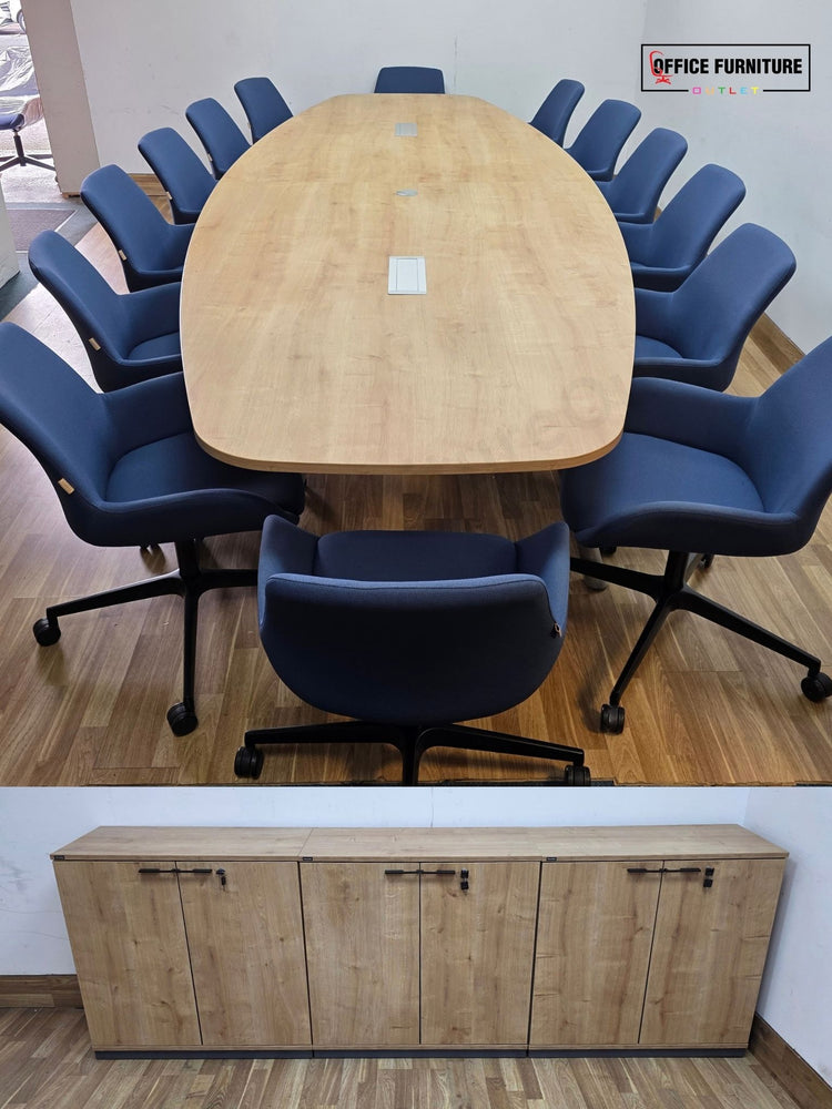 Premium 14 Person Boardroom Furniture Set – Kusch+Co