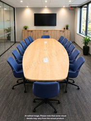 Premium 14 Person Boardroom Furniture Set – Kusch+Co