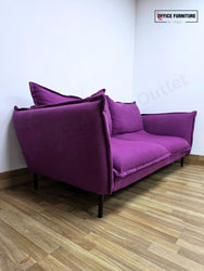 Purple Frovi Alto Sofa – 3 Seater Office & Reception Sofa