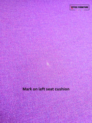 Purple Frovi Alto Sofa – 3 Seater Office & Reception Sofa