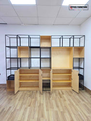 Rawside Modular Cage Grid Shelving Display Unit