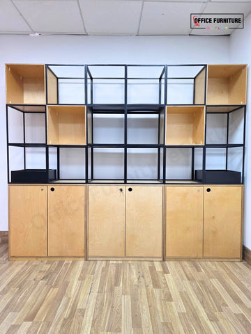 Rawside Modular Cage Grid Shelving Display Unit