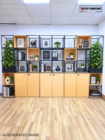Rawside Modular Cage Grid Shelving Display Unit [2]