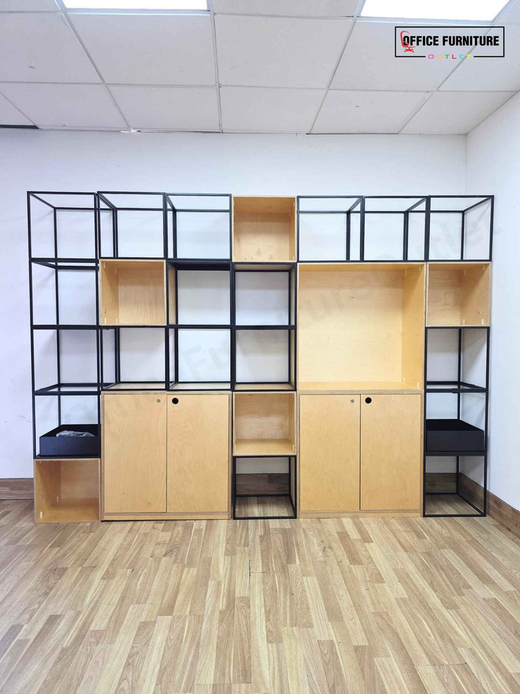 Rawside Modular Cage Grid Shelving Display Unit