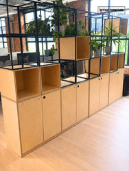 Rawside Modular Cage Grid Shelving Display Unit