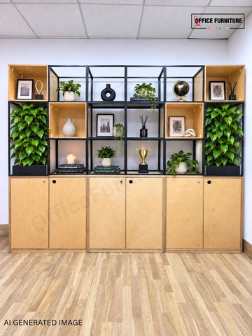 Rawside Modular Cage Grid Shelving Display Unit [1]