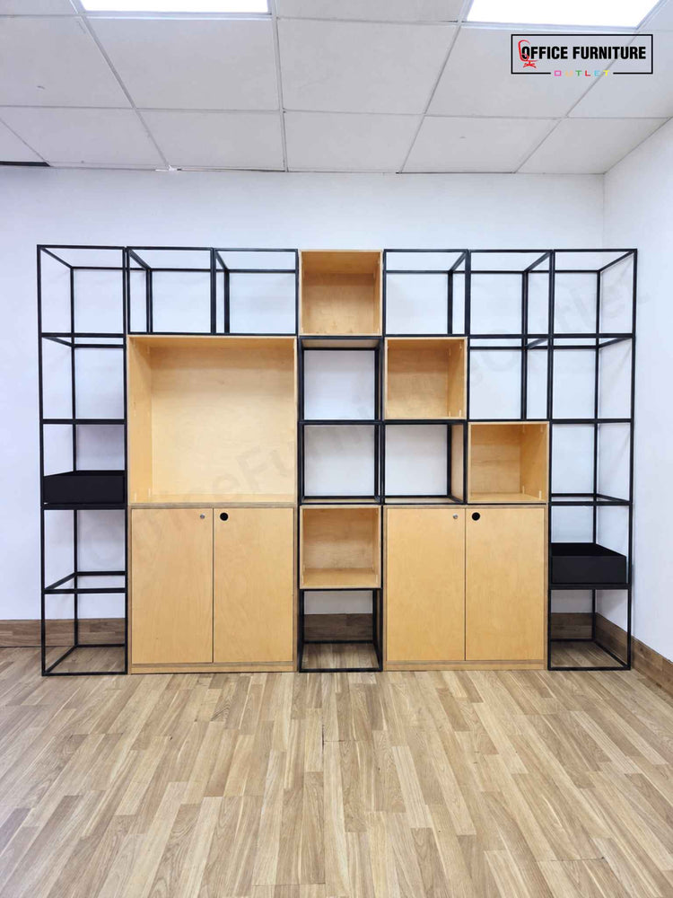 Rawside Modular Cage Grid Shelving Display Unit