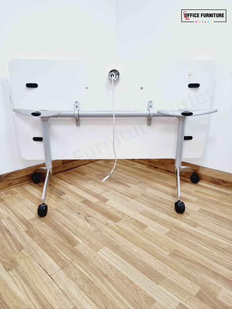 Senator Flip Top Table with Electric Port (150cm x 75cm)