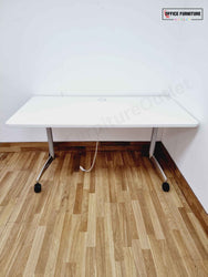 Senator Flip Top Table with Electric Port (150cm x 75cm)