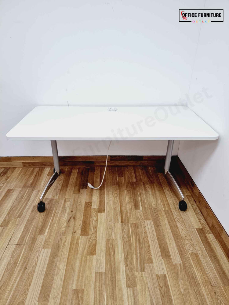 Senator Flip Top Table with Electric Port (150cm x 75cm)