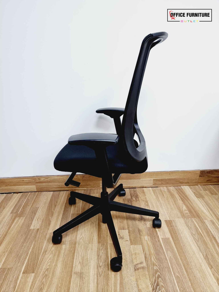 Steelcase Reply Air Mesh Back Chair - All Black (SC16)