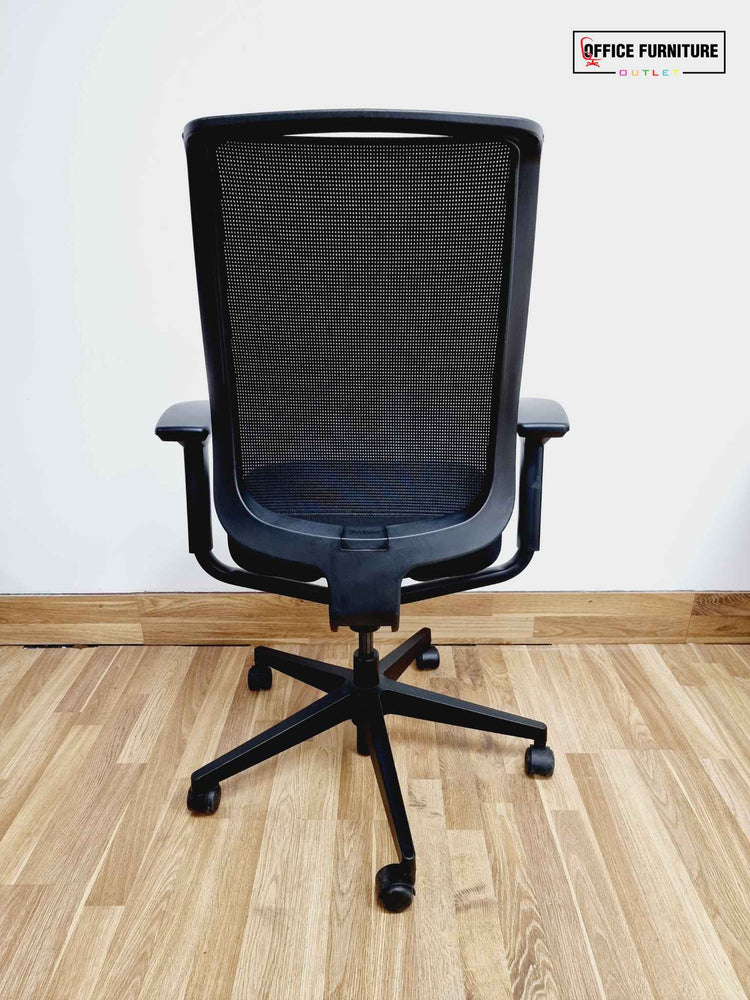 Steelcase Reply Air Mesh Back Chair - All Black (SC16)