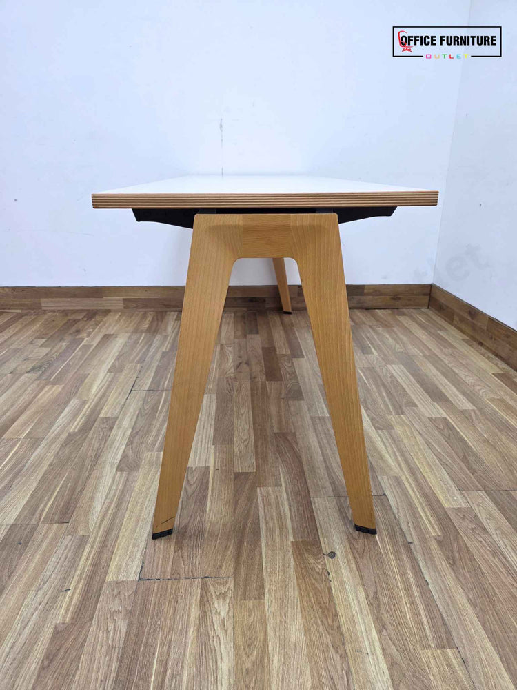 Steelcase White Office Table (180cm x 60cm)