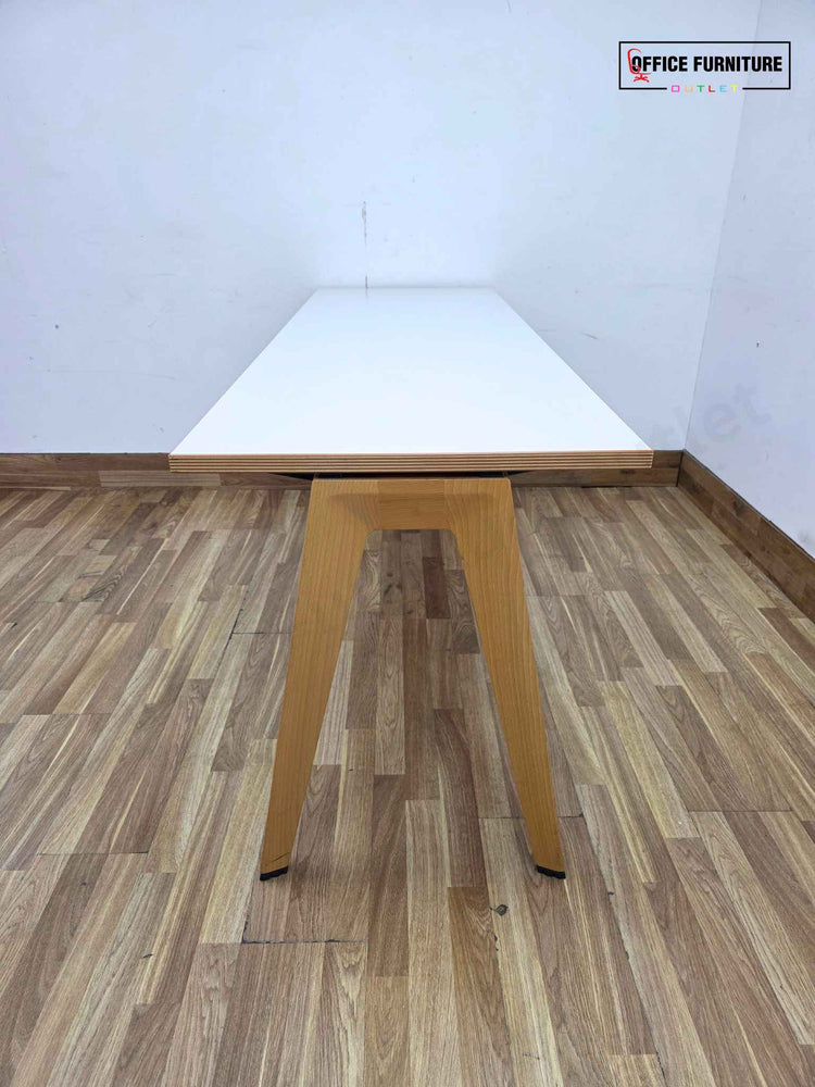 Steelcase White Office Table (180cm x 60cm)