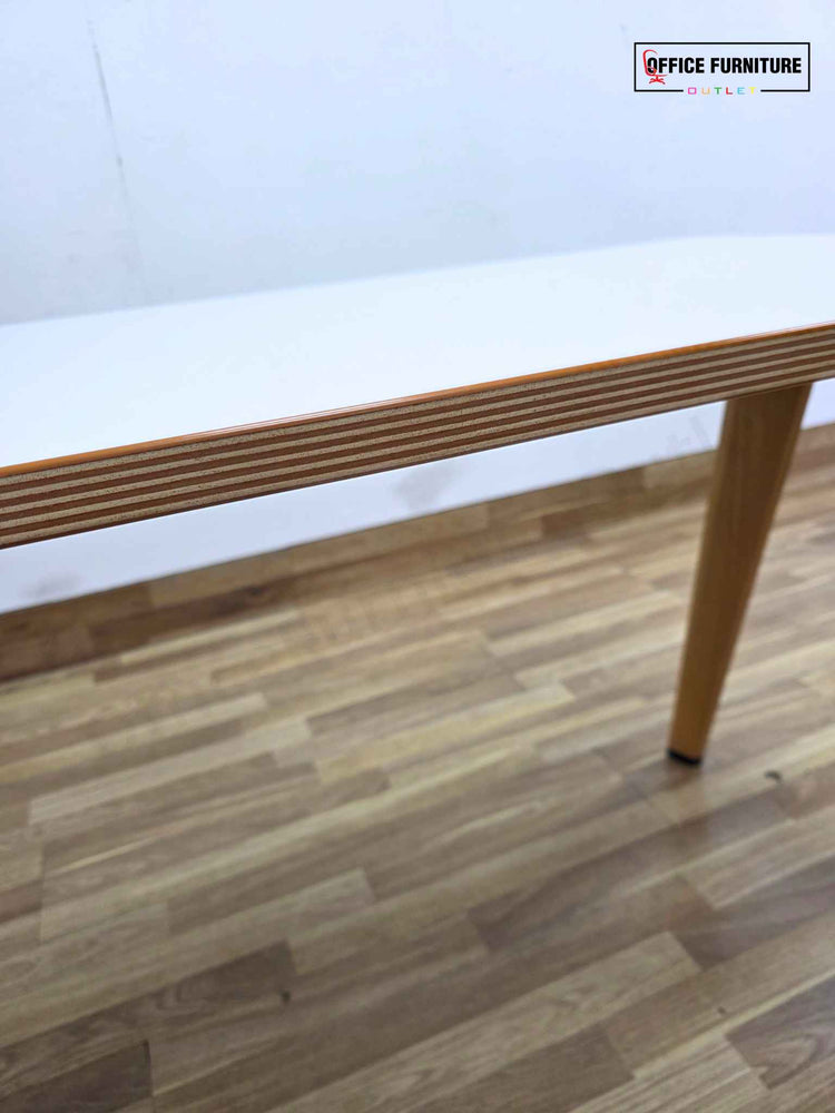 Steelcase White Office Table (180cm x 60cm)