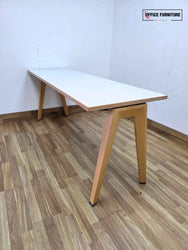 Steelcase White Office Table (180cm x 60cm)