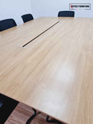 Sven Christiansen Meeting Table & Haworth Chairs Set