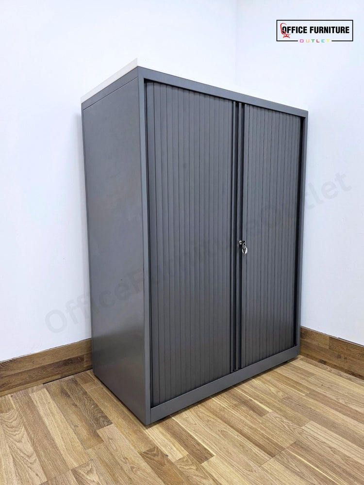 Triumph Mid-Level Tambour Office Storage Cabinet (ST75)