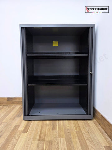 Triumph Mid-Level Tambour Office Storage Cabinet (ST75)