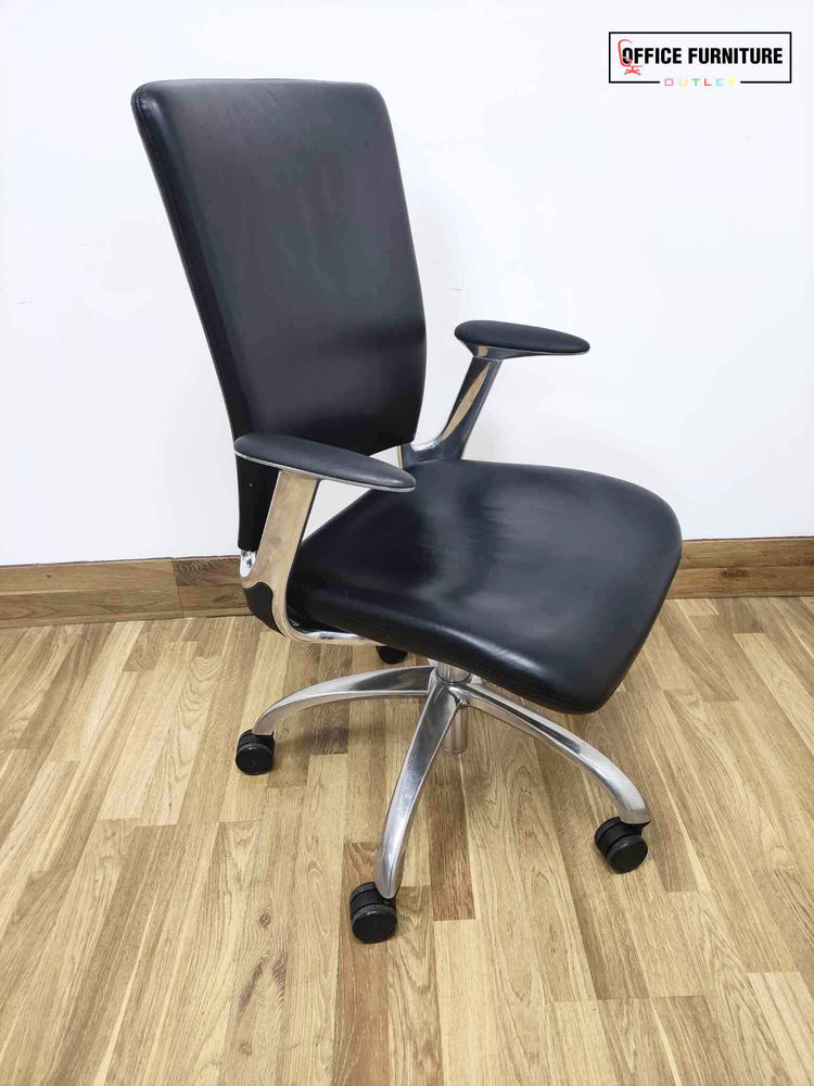 Verco V-Smart Leather Office Swivel Chair (SC40)