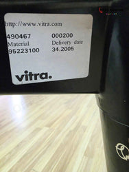 Vitra Meeting Table & 6 Zante Leather Meeting Chairs