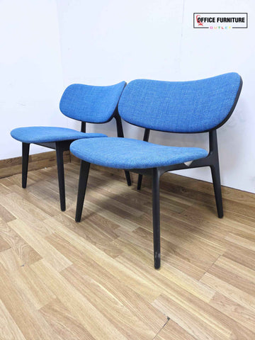 Set of 2 Blue Modus Reception Chairs