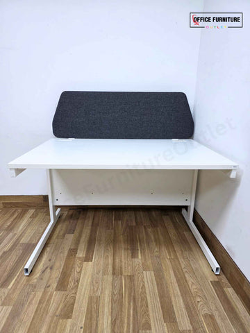 Grey Desk Privacy/Partition Screen (120cm)