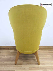 Orangebox Coze Chair – Yellow Back with Grey Seat