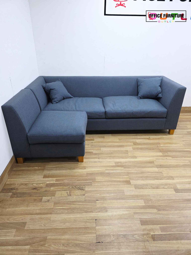 Lyndon Design Corner Sofa - Denim