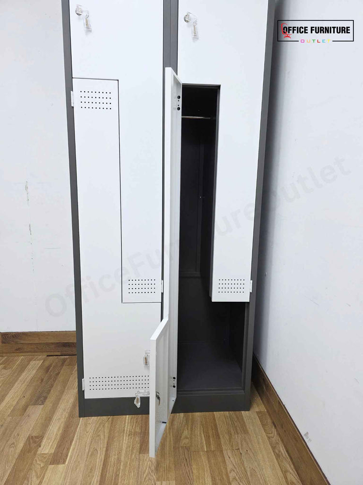 4 Person Split Compartment Steel Locker (ST62)