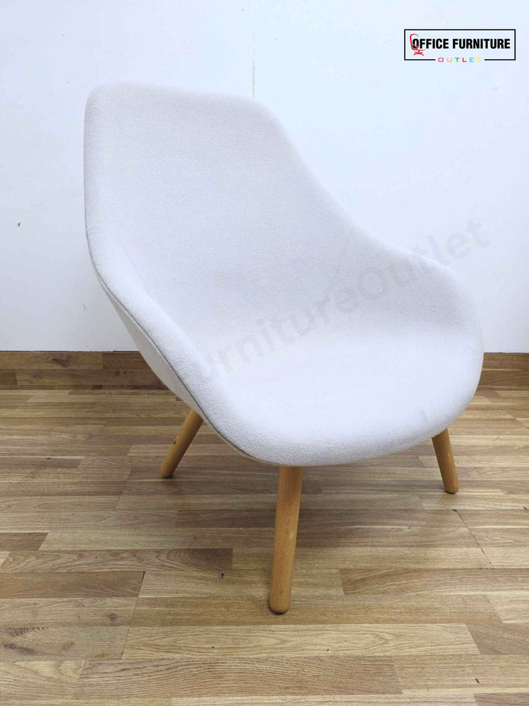 HAY AAL 92 About A Lounge Chair - Soft Grey