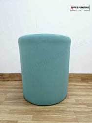 Set of Two Light Blue Tub Chairs