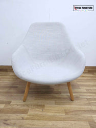HAY AAL 92 About A Lounge Chair - Grey Linear