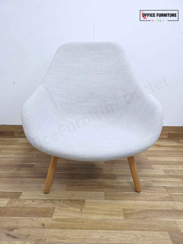 HAY AAL 92 About A Lounge Chair - Grey Linear