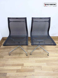 Vitra EA 105 Office Chairs – Pair