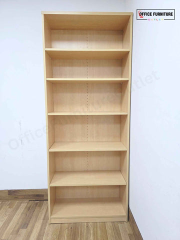 Tall Maple Office Bookcase (ST71)