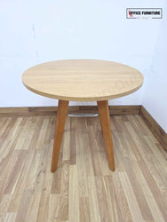 Frovi Round Oak Meeting Table (RT08)