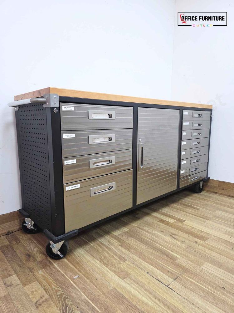Seville Classics UltraHD Rolling Workbench Cabinet