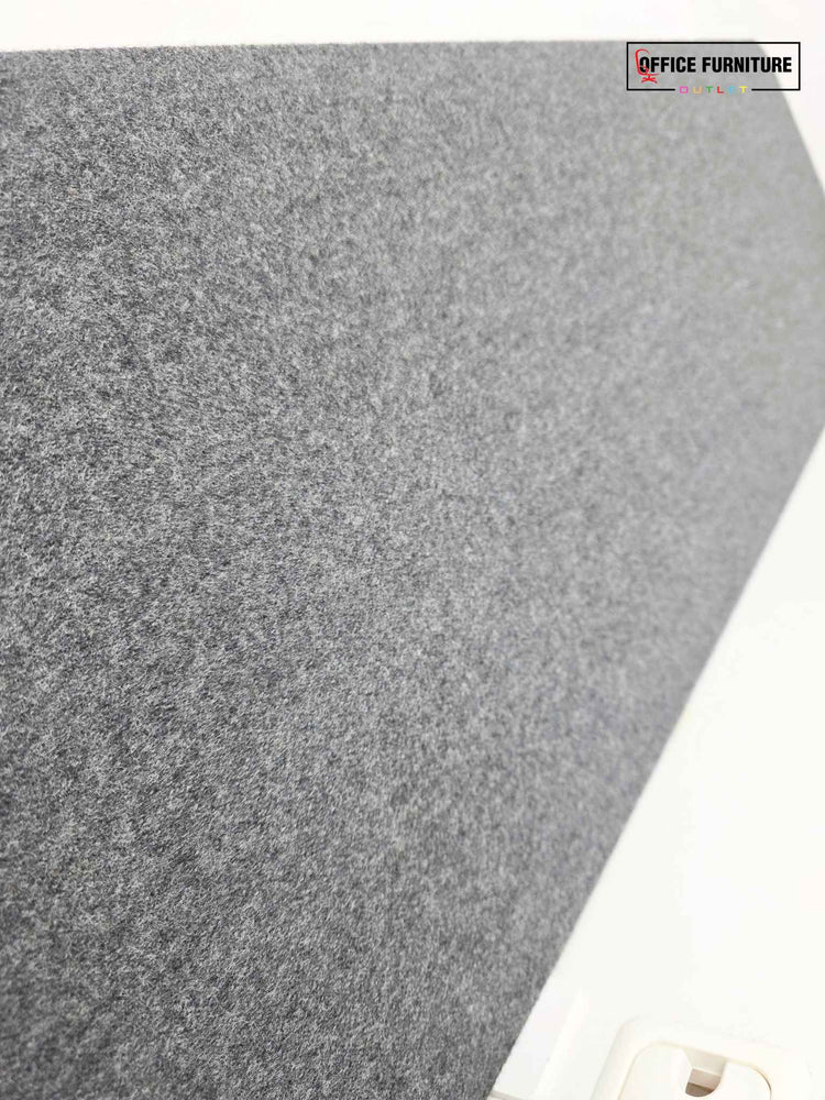 Grey Desk Privacy/Partition Screen (120cm)