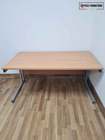 Beech Straight Desk (150cm X 80cm)