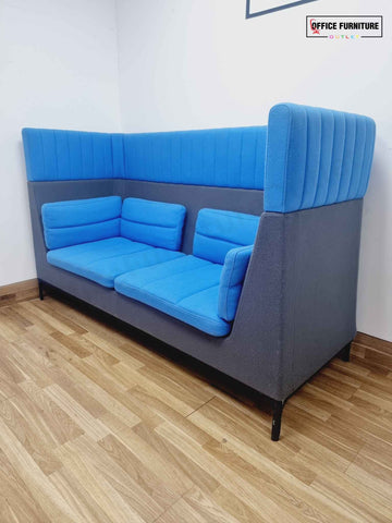 Allermuir Seating Booth Sofa - Blue
