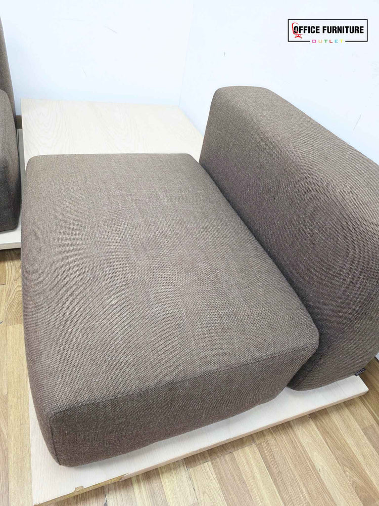 Offecct Right-Hand Corner Reception Sofa with Built-In Coffee Table