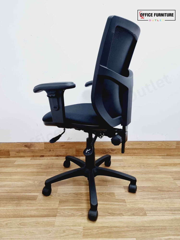 Black Mesh Back Operator Chair (SC101)