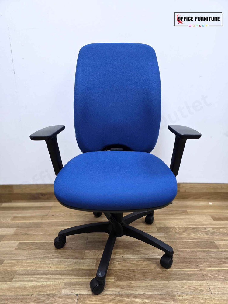 Blue Posturite Ergonomic Office Swivel Chair (SC112)