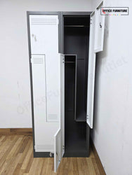 4 Person Split Compartment Steel Locker (ST62)
