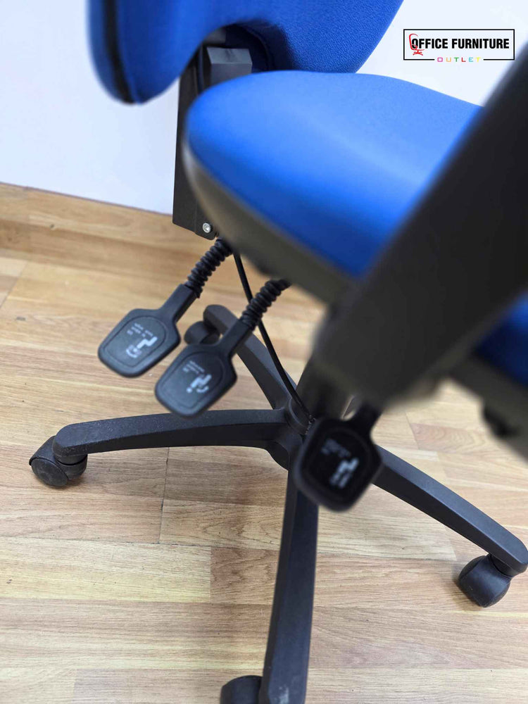 Blue Posturite Ergonomic Office Swivel Chair (SC112)