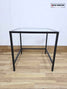 Small Glass Coffee Table With Black Metal Frame