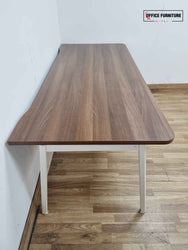 Walnut Straight Desk (180cm x 80cm)