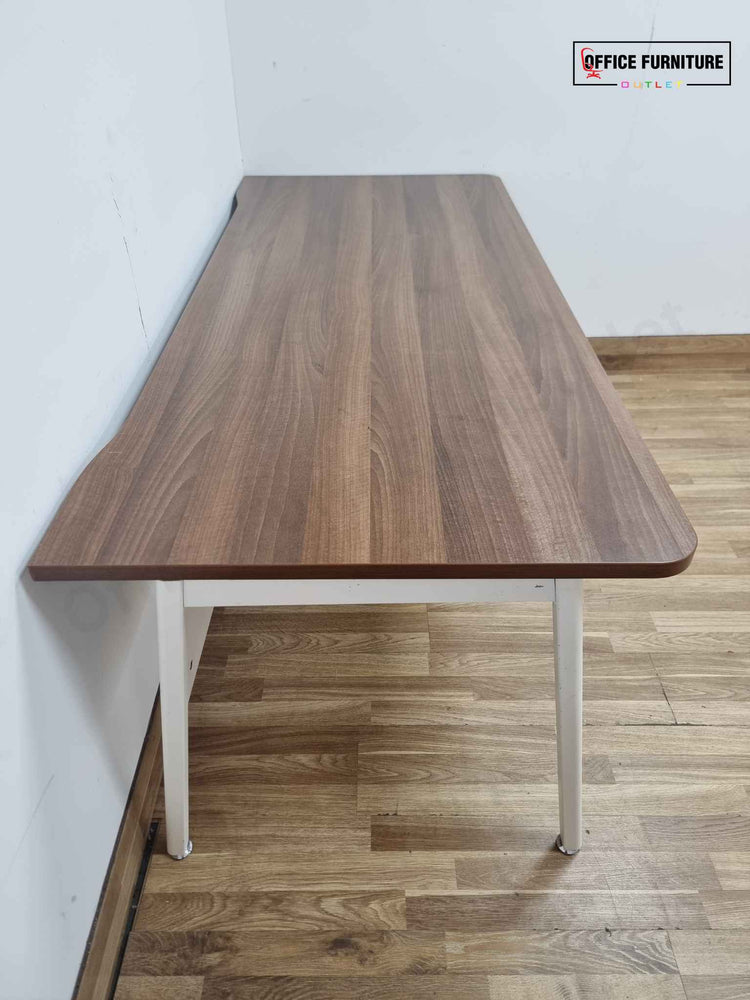 Walnut Straight Desk (180cm x 80cm)