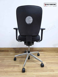 Senator Dash Office Chair – Speckled Black Ergonomic Task Chair